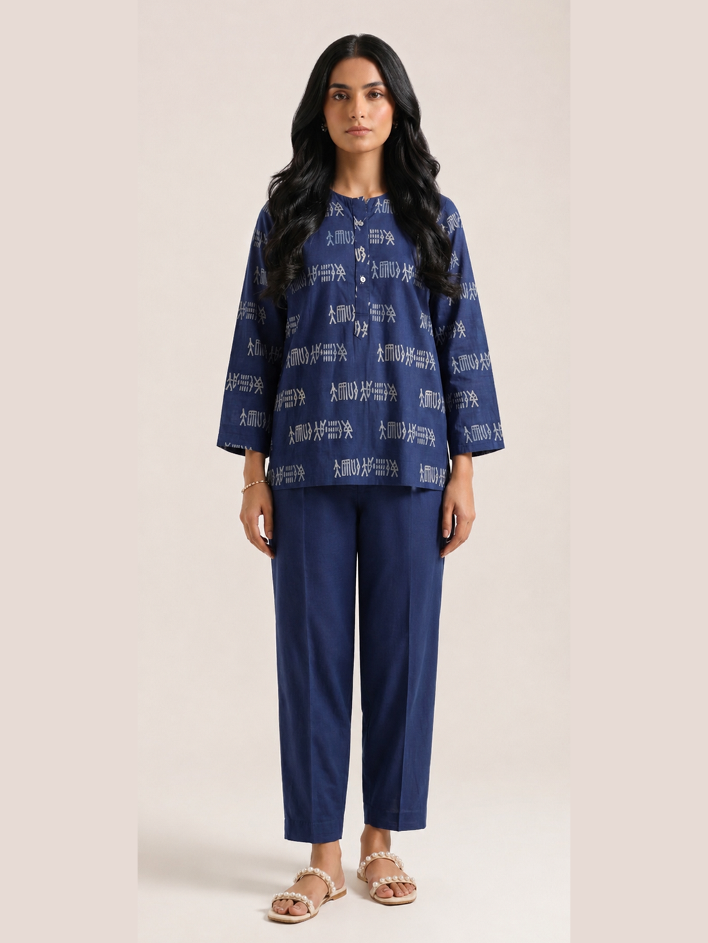 Natural Indigo Script