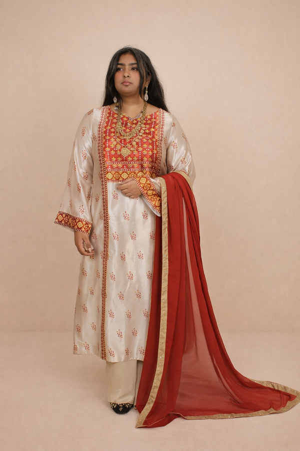 2 Piece Ancient Ajrakh (Pret)