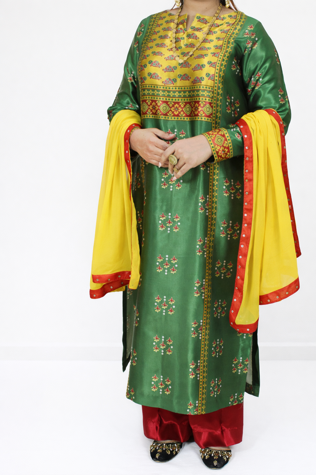 2 Piece Ancient Ajrakh (Pret)