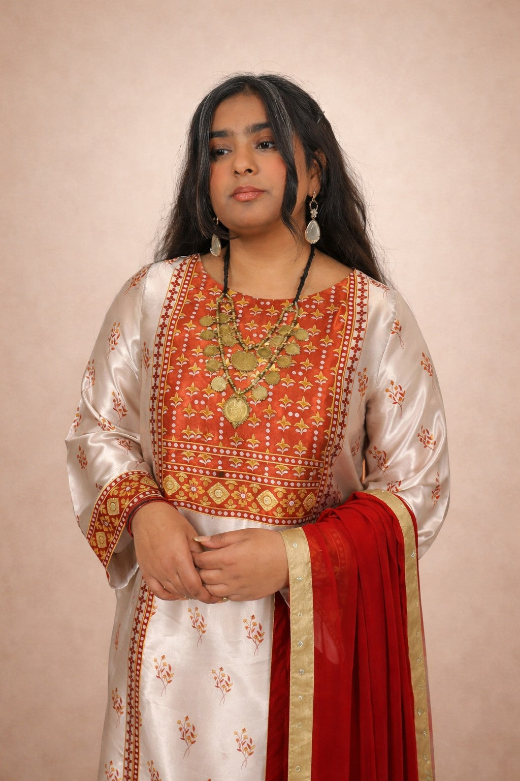 2 Piece Ancient Ajrakh (Pret)