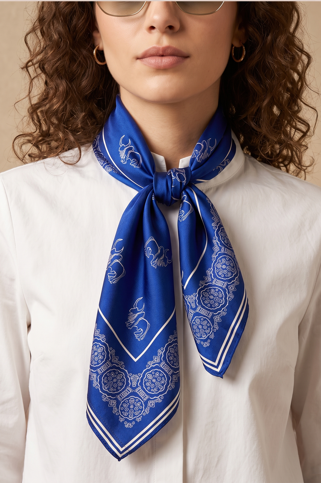 Indigo Bandana