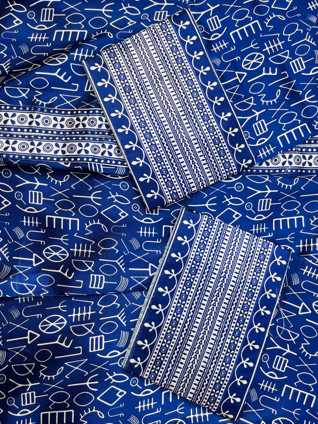 Indigo Indus Script Shirt (Pret)