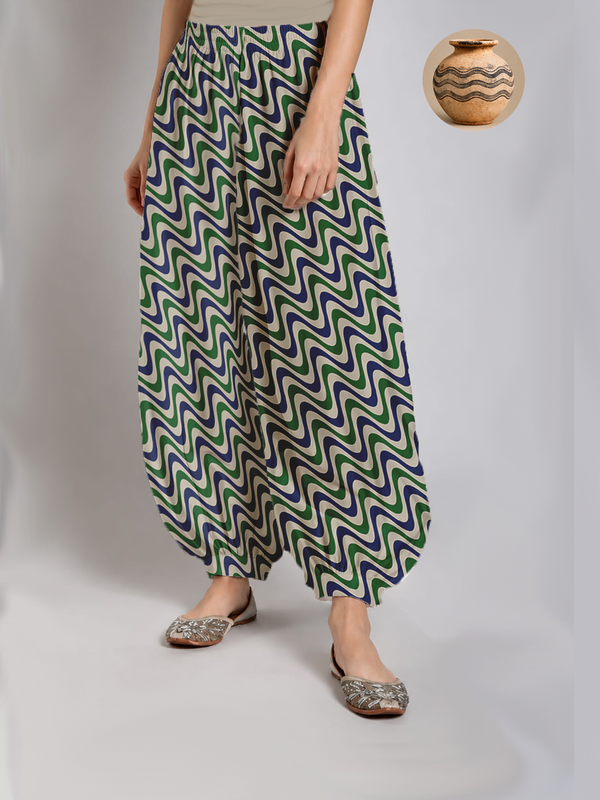Cuffed Afghani Pants