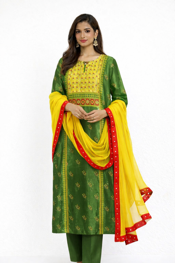 2 Piece Ancient Ajrakh (Pret)