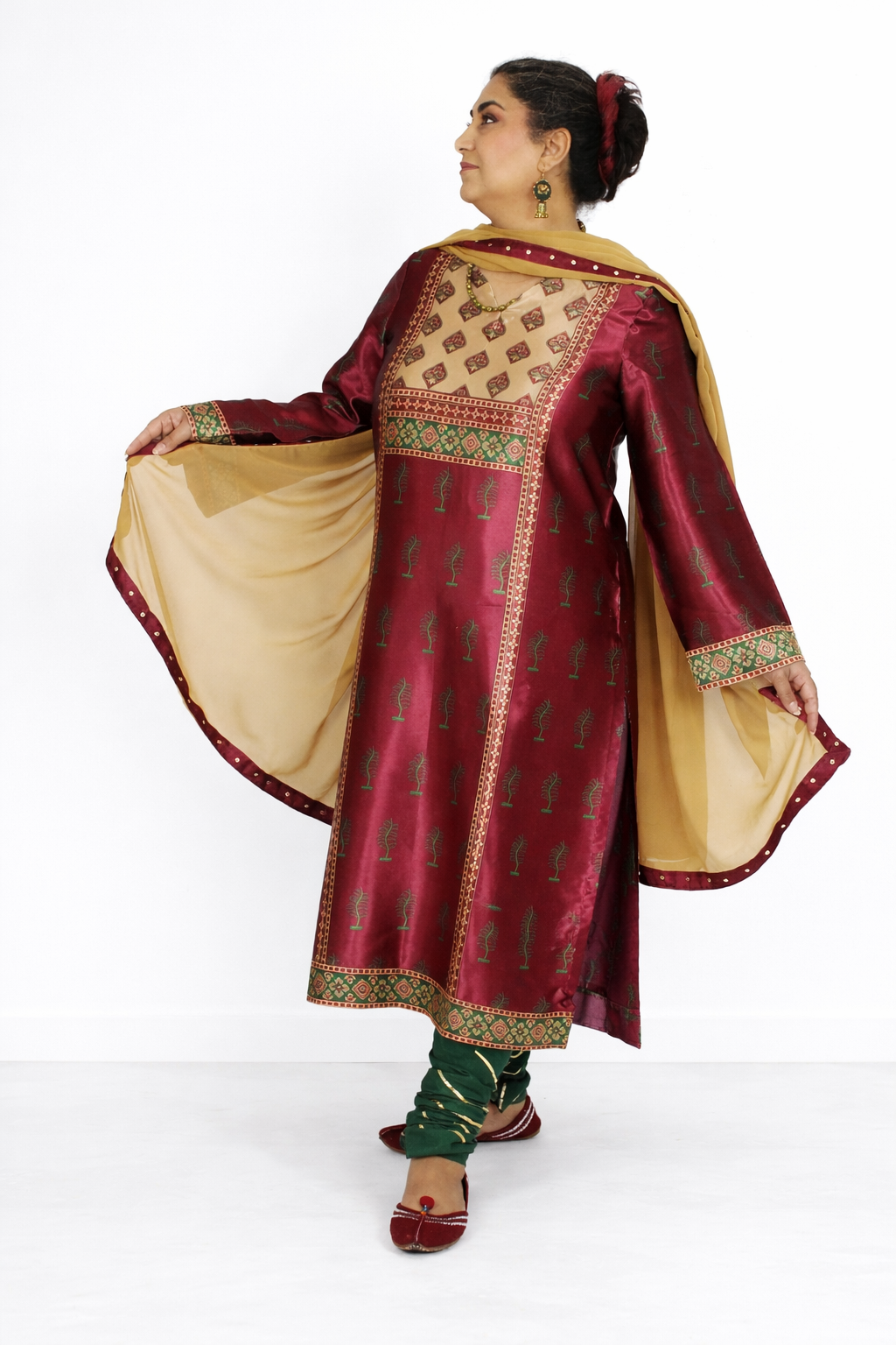 2 Piece Ancient Ajrakh (Pret)